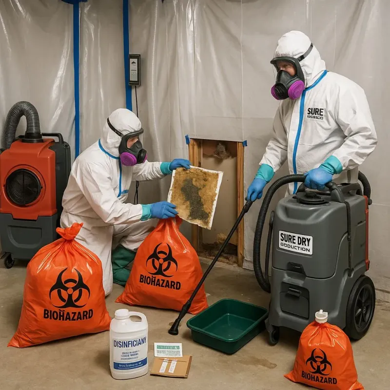 Contaminated Water Handling Protocols process in Iron Mountain, MI