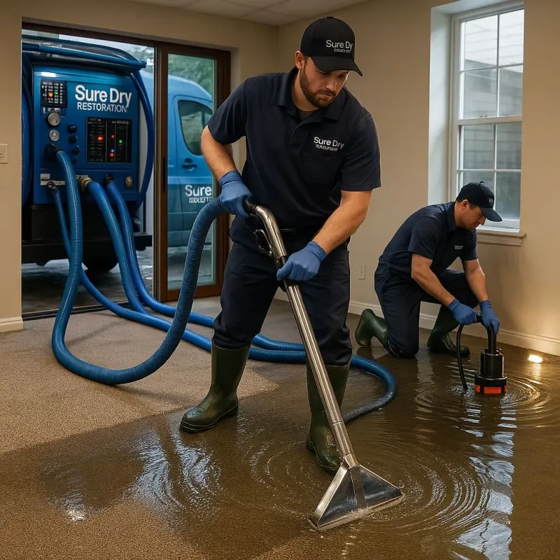 Water Extraction and Removal process in Iron Mountain, MI